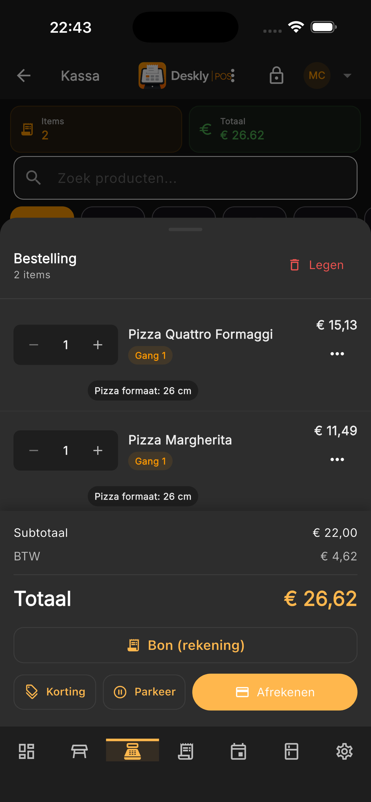 Bestelling